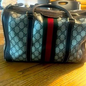 Gucci brown Boston bag excellent use condition